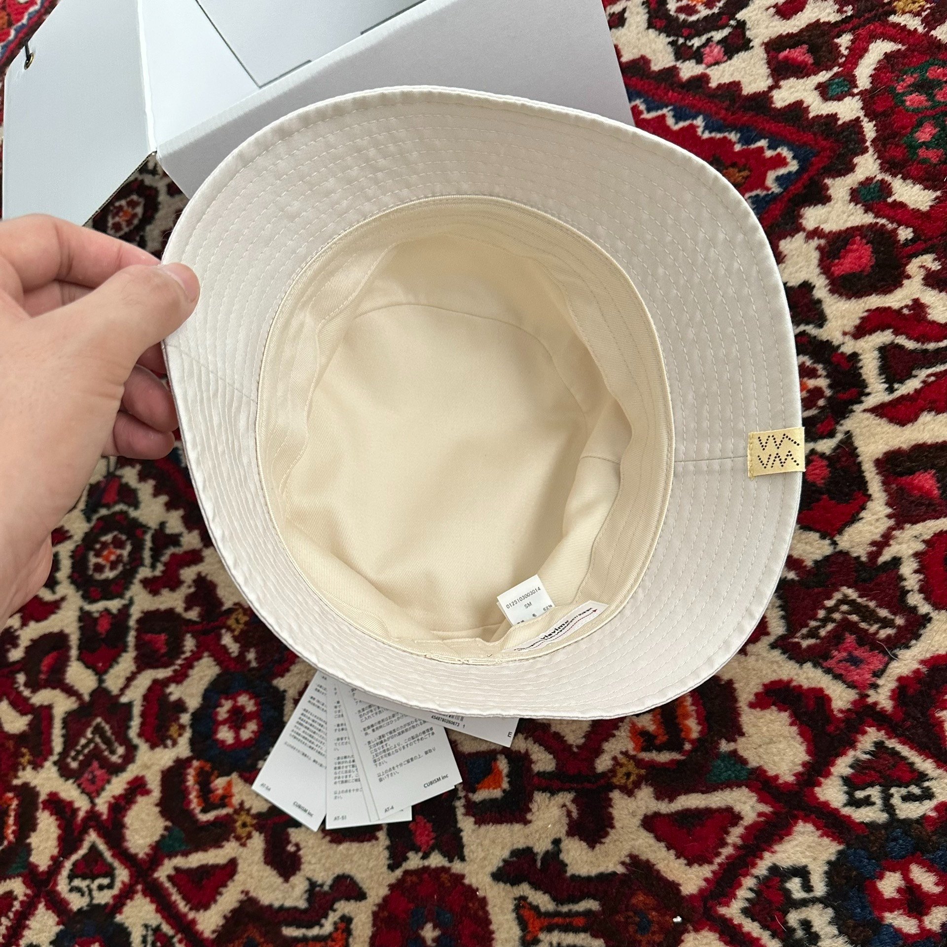 VISVIM 25SS DOME BUCKET HAT — back