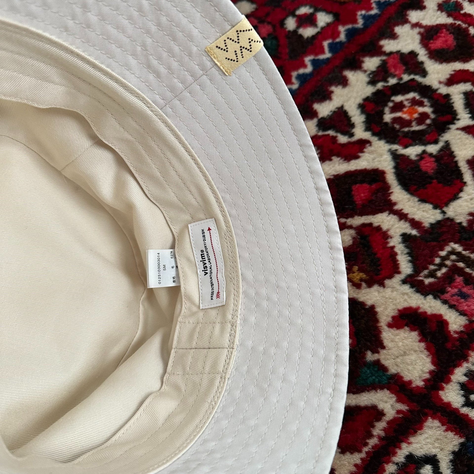 VISVIM 25SS DOME BUCKET HAT — label