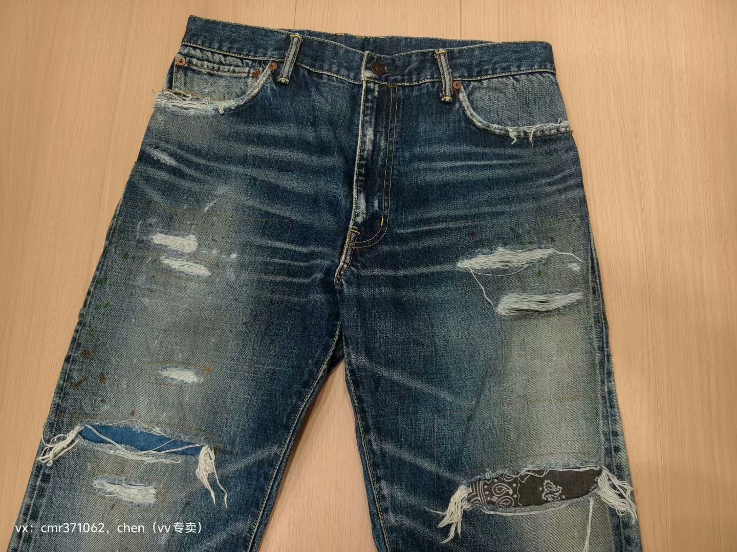 visvim 20 ICT Journeyman Pants — label