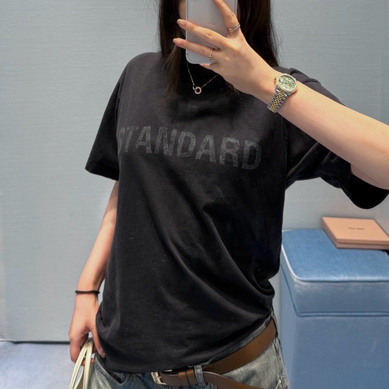 Balenciaga FW25 STANDARD Print T-Shirt — front