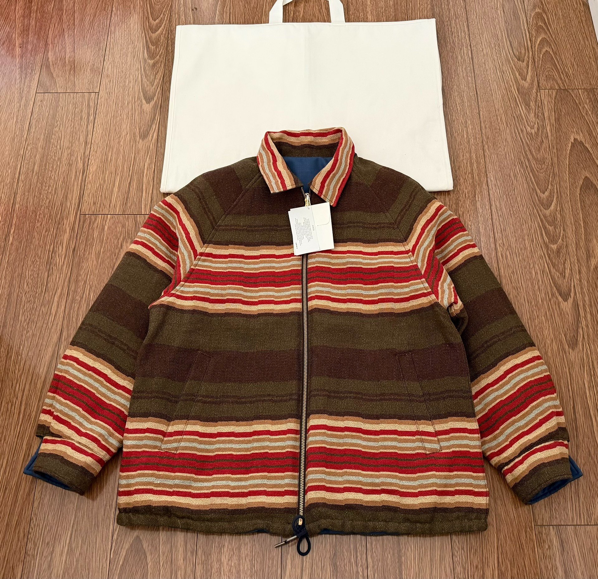 VISVIM 24AW COACH JKT Jacquard — detail