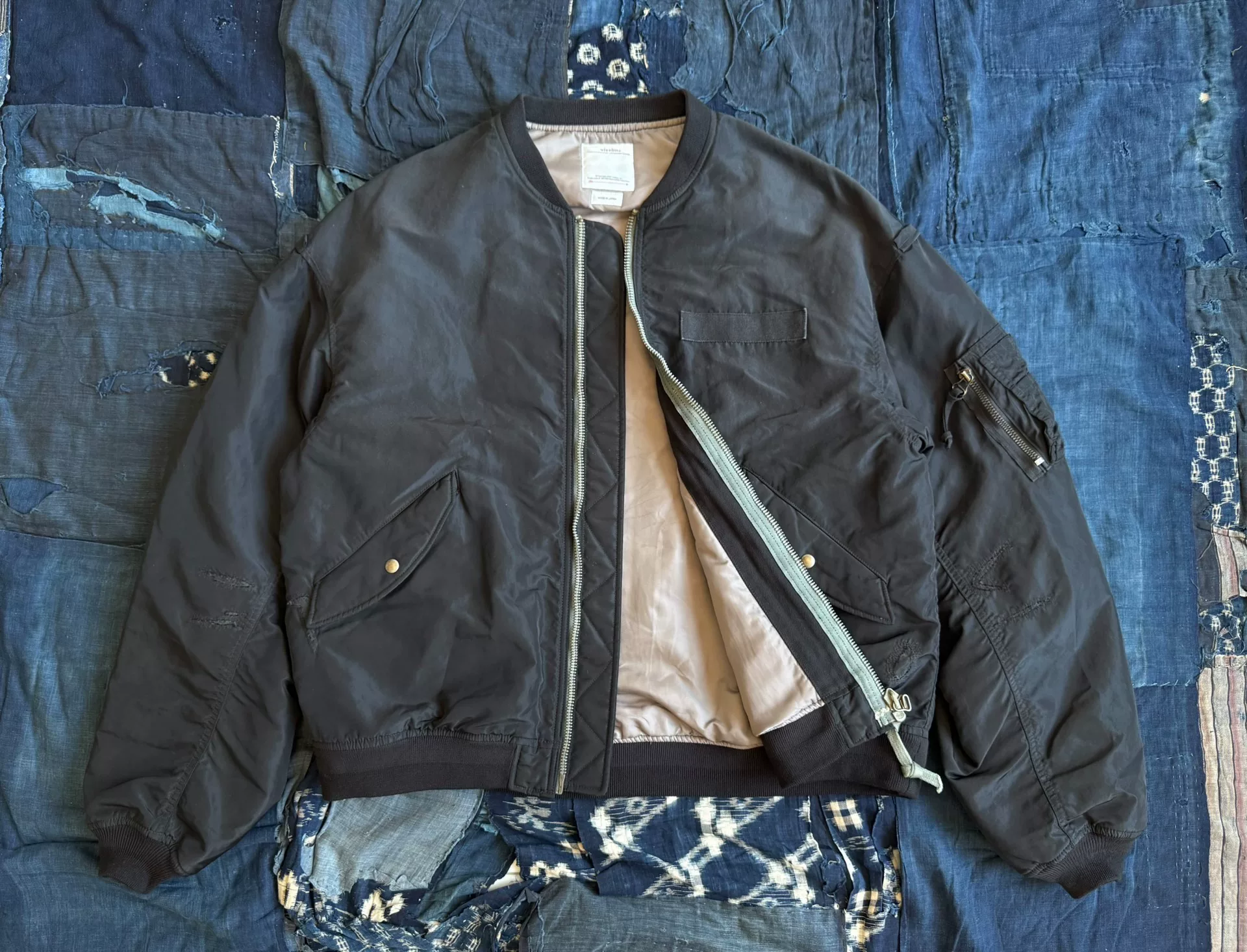 VISVIM 23AW THORSON CRASH MA1 JKT — front