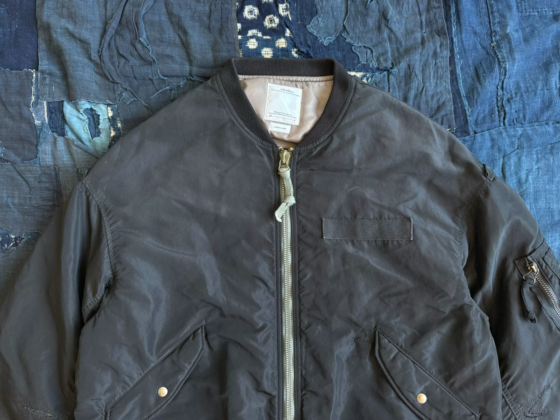 VISVIM 23AW THORSON CRASH MA1 JKT — back