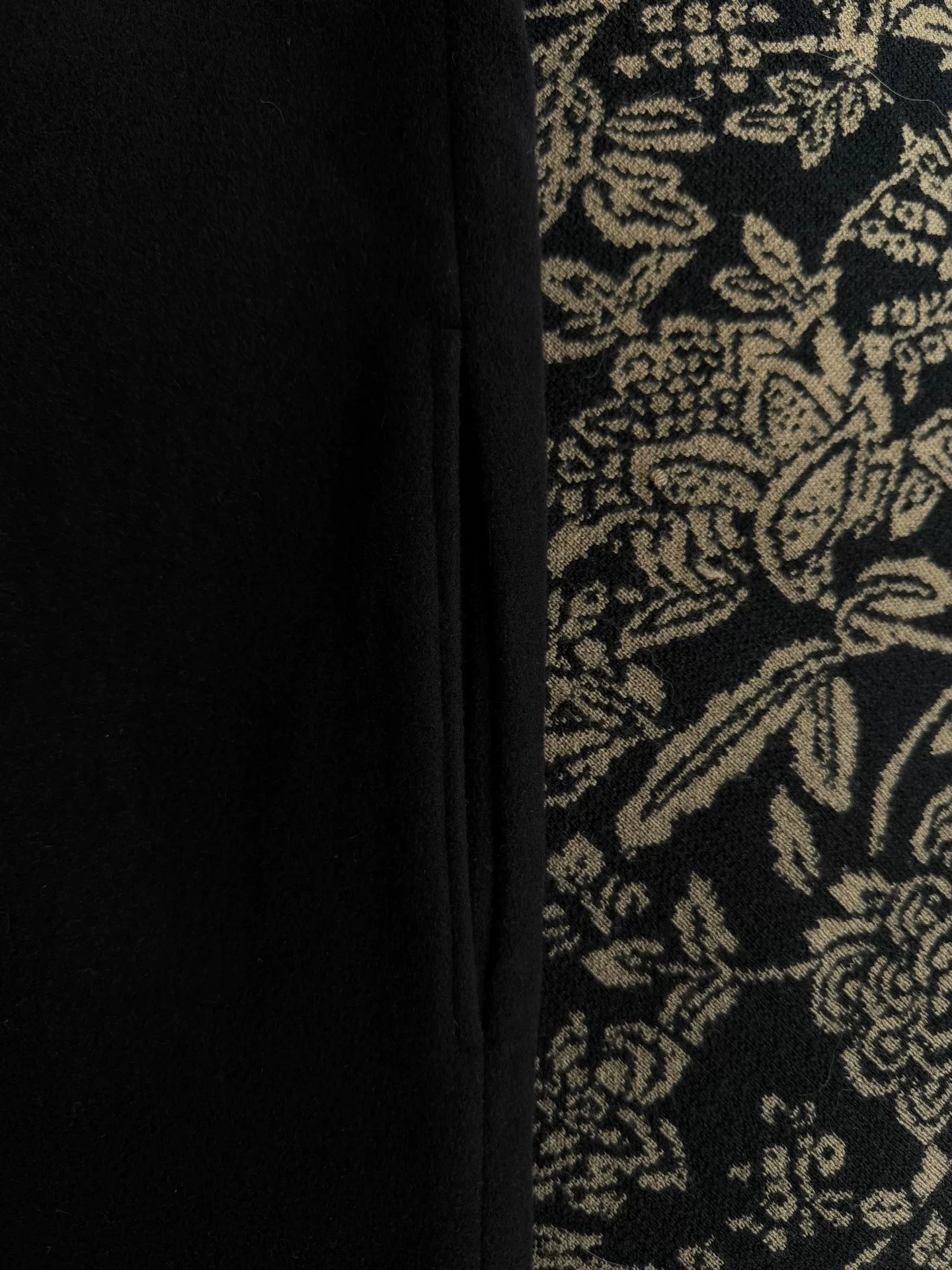 Yohji Yamamoto Y's Witch Coat — label