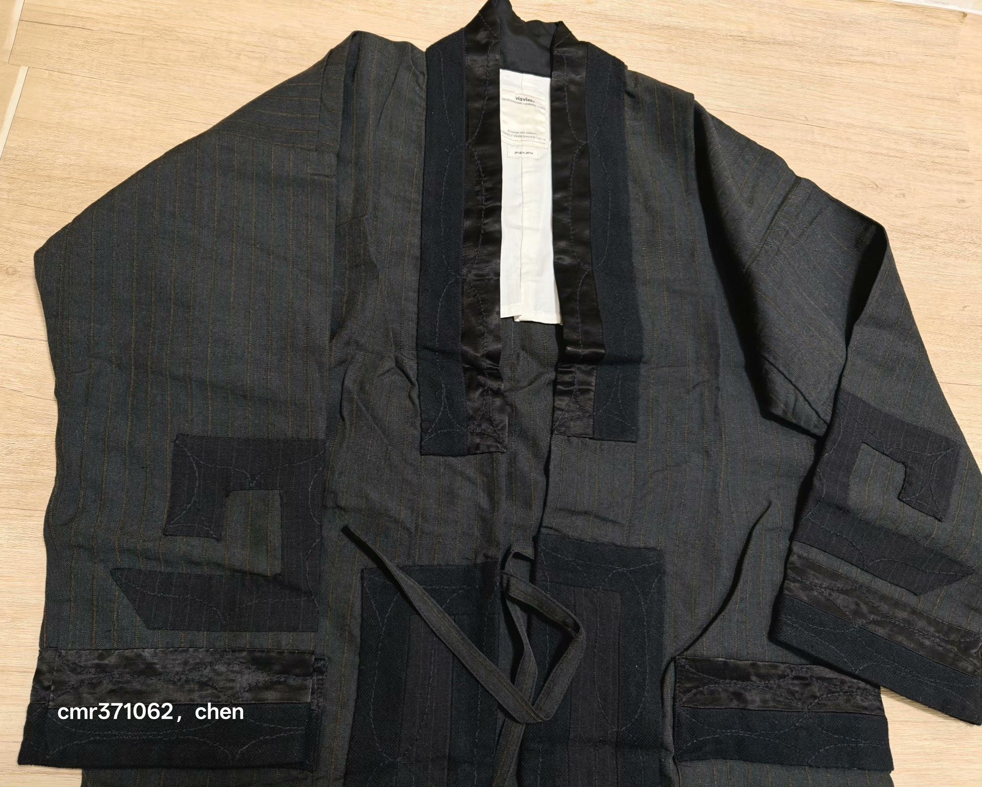 VISVIM 18SS RUUNPE COAT — back