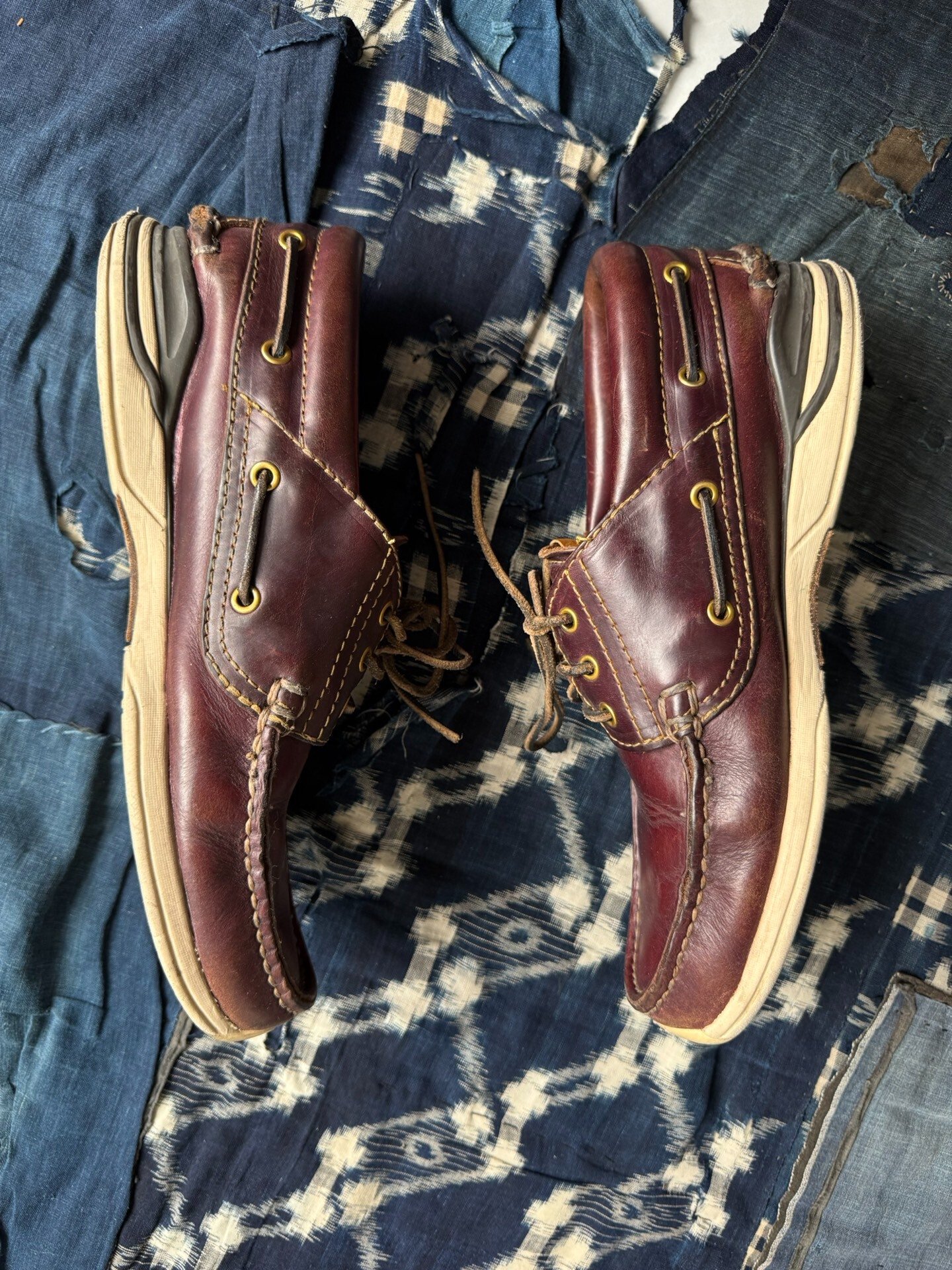 VISVIM Americana Deck Folk Shoes — back