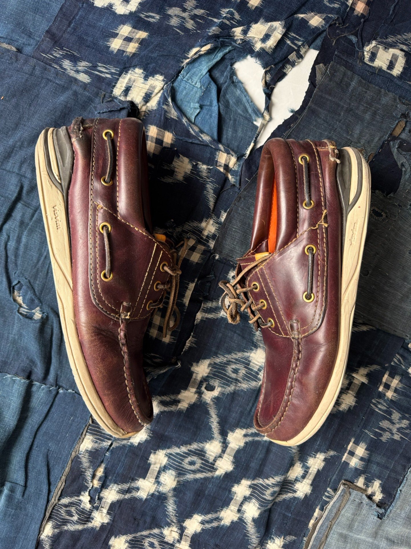 VISVIM Americana Deck Folk Shoes — detail
