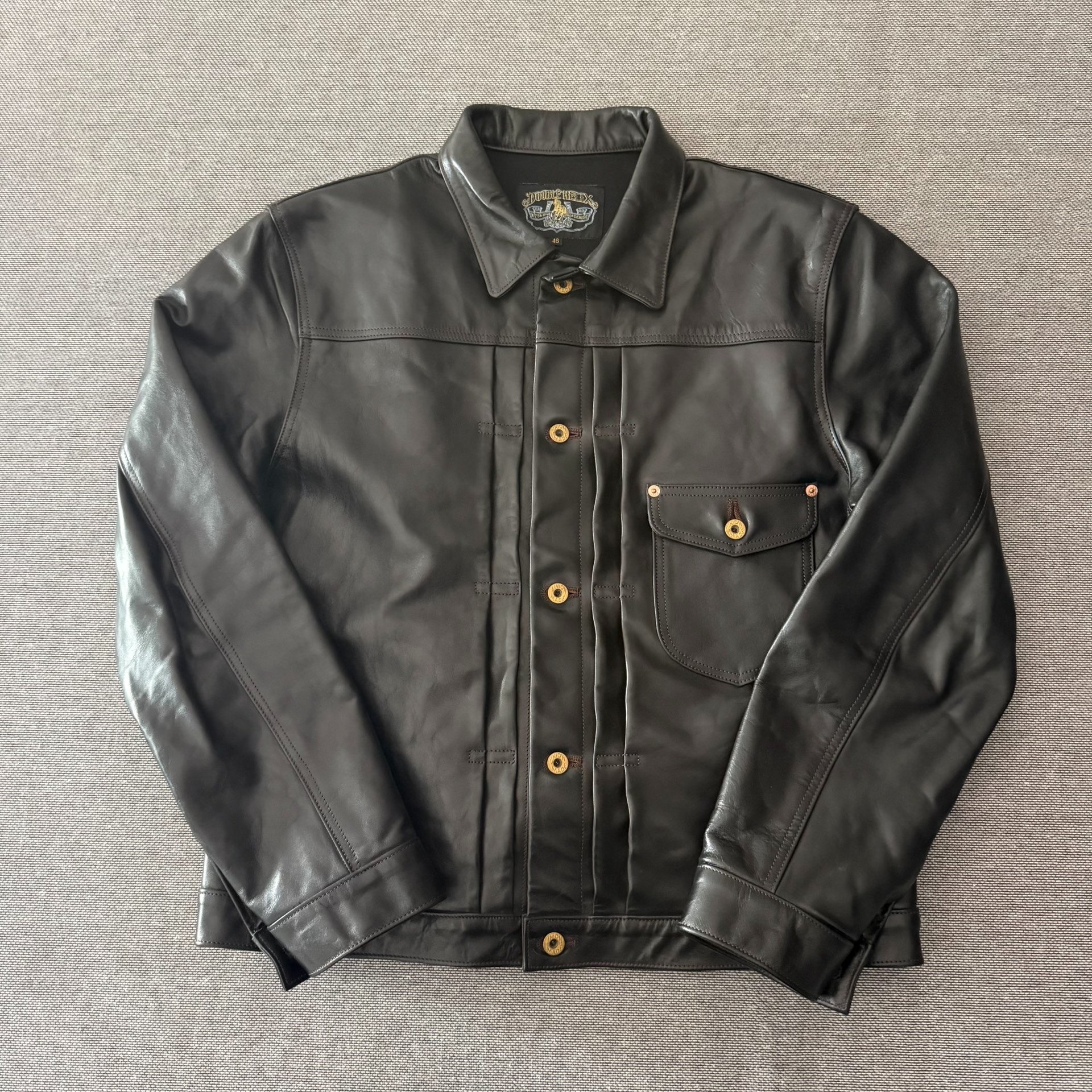 Double Helix Cowboy Horsehide Jacket