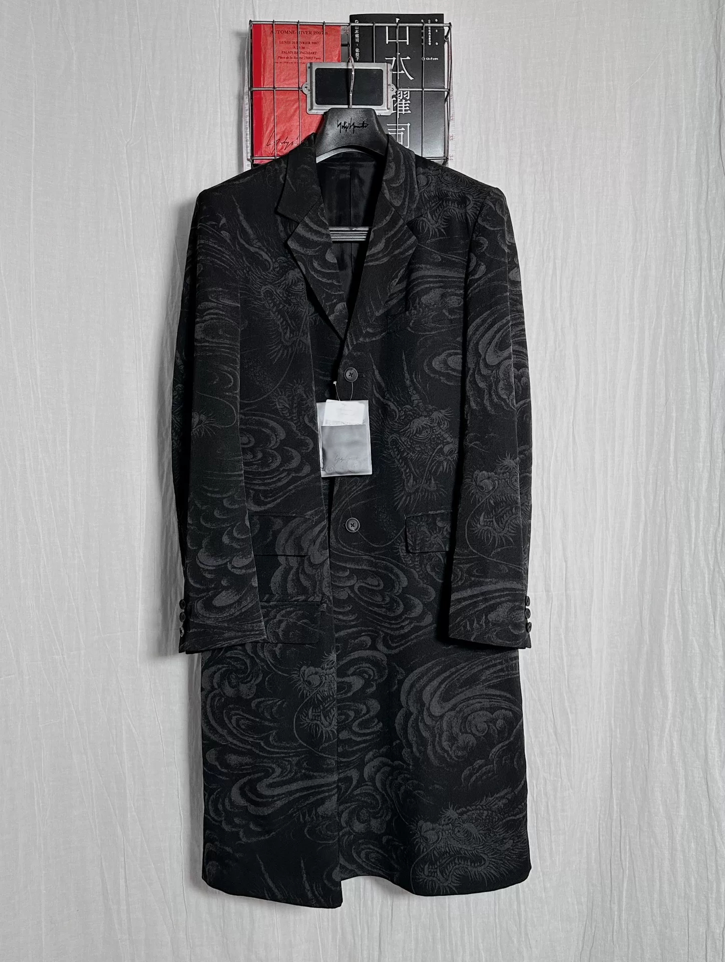 Yohji Yamamoto 2022AW Dragon Dr.Jkt — front