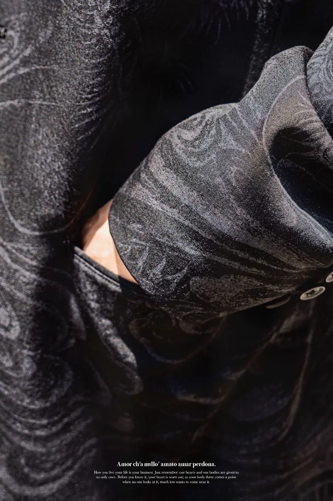 Yohji Yamamoto 2022AW Dragon Dr.Jkt — label
