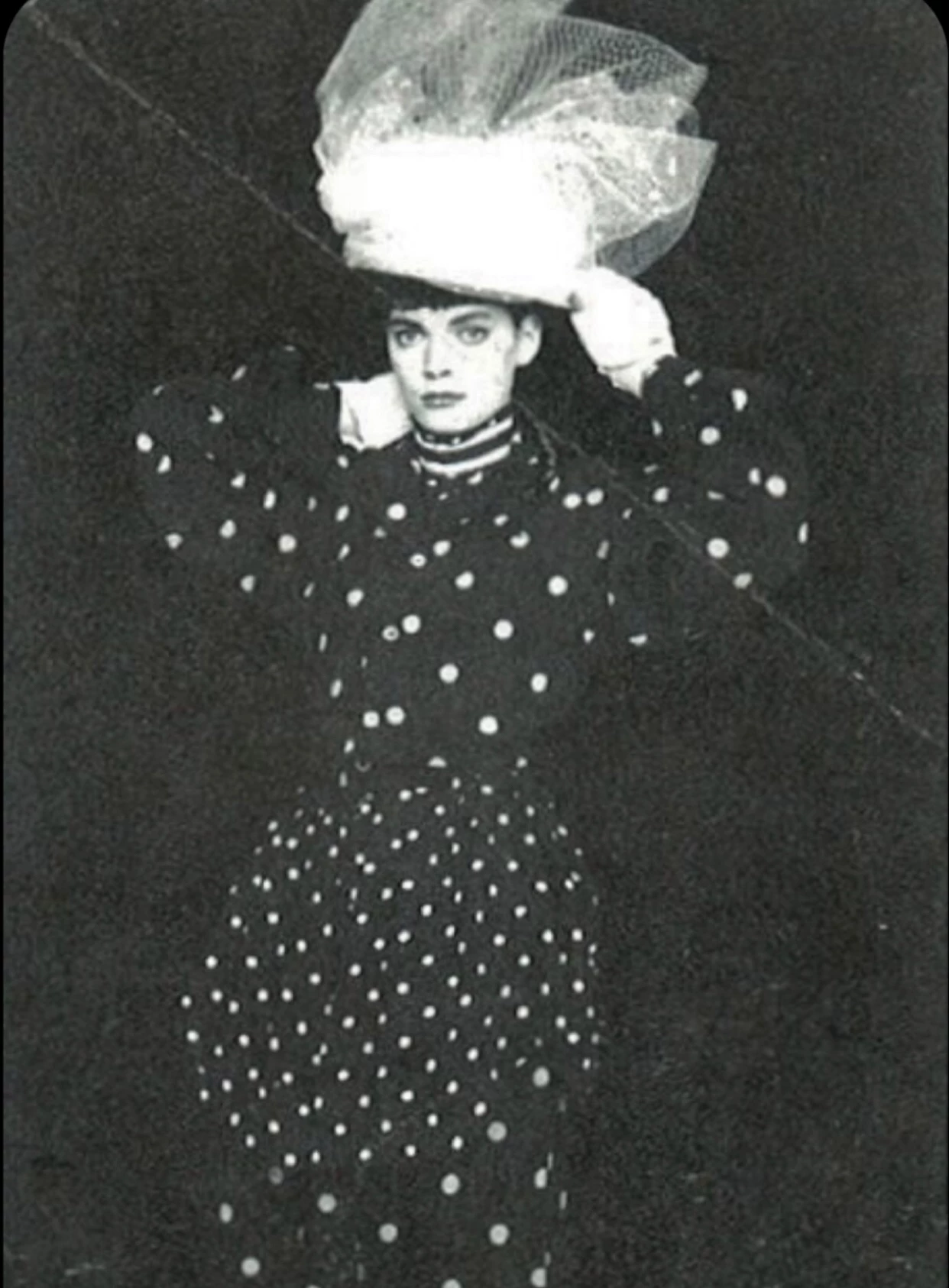 Comme des Garçons 89SS Polka Dot Chiffon Set