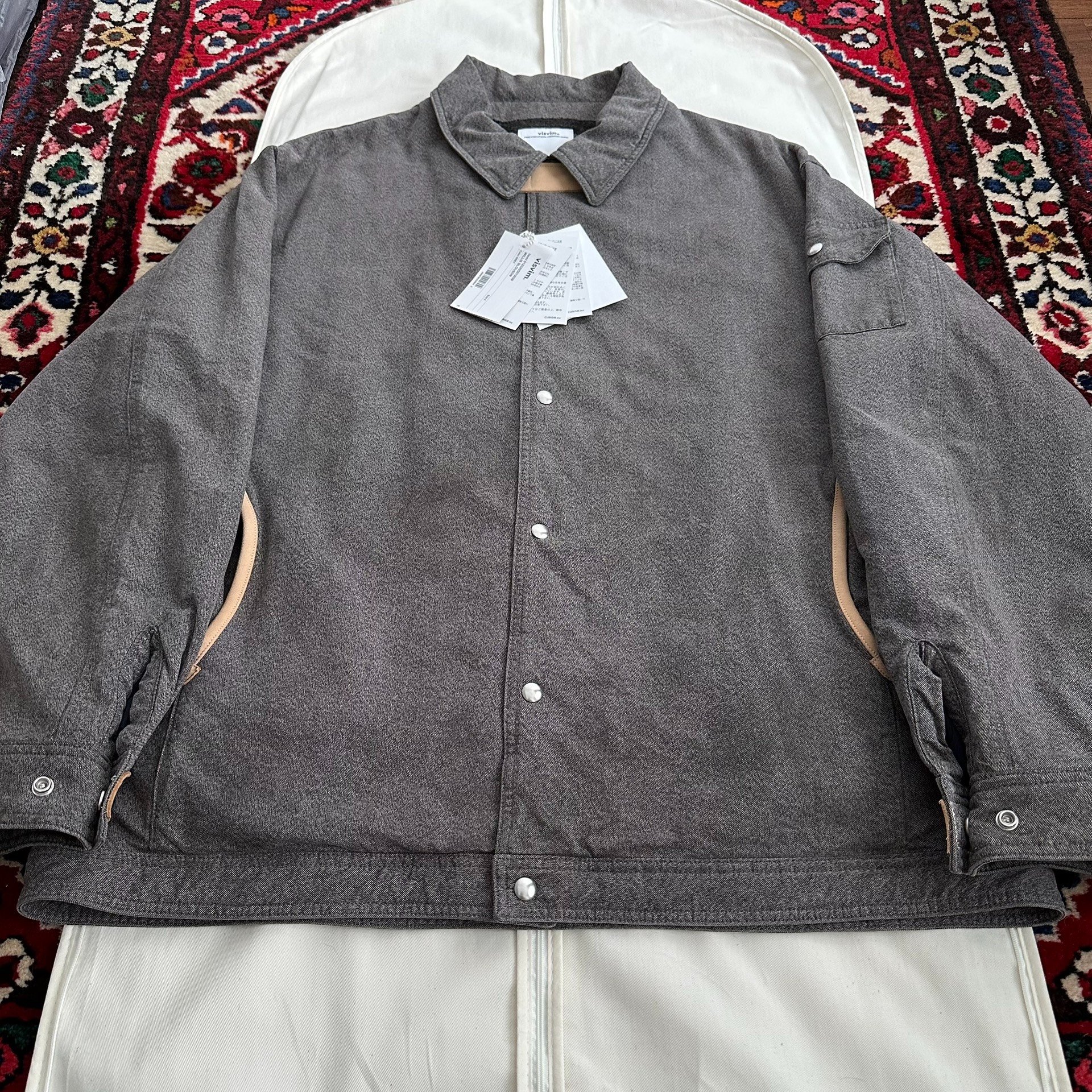 visvim 23AW Willis Blouson Fil Limited — detail