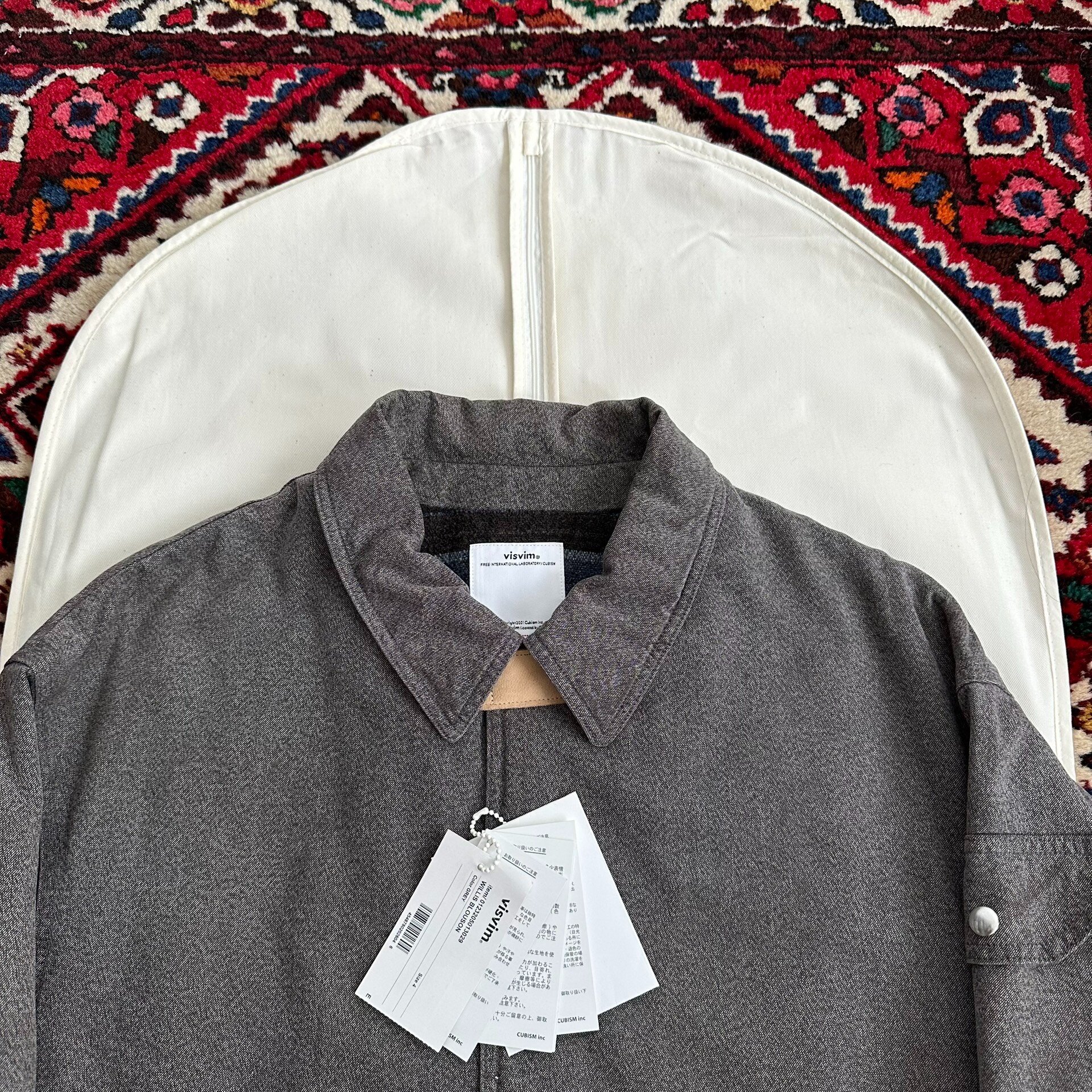 visvim 23AW Willis Blouson Fil Limited — back