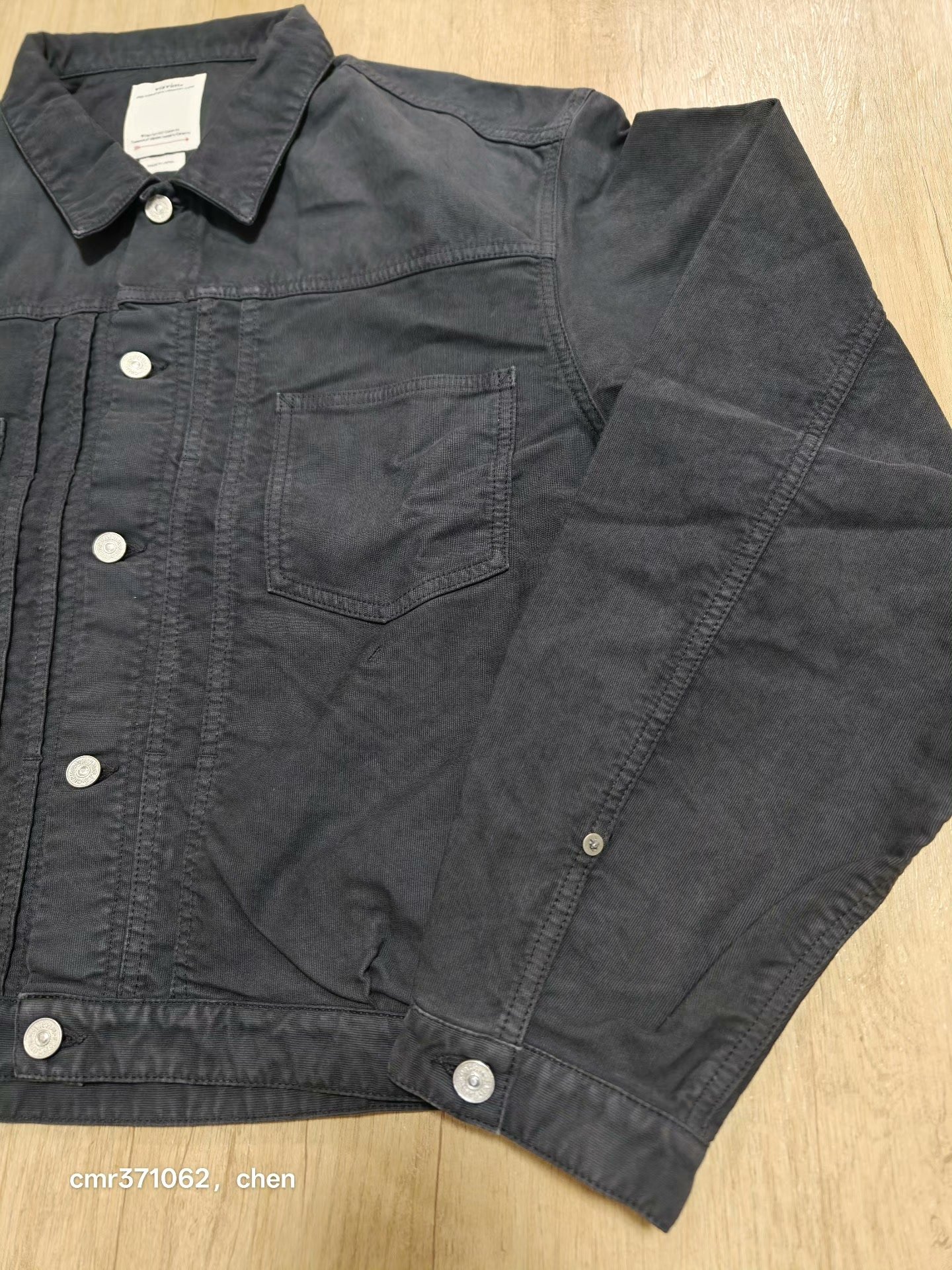 VISVIM 26SS CHORE JKT G.CORDS — detail