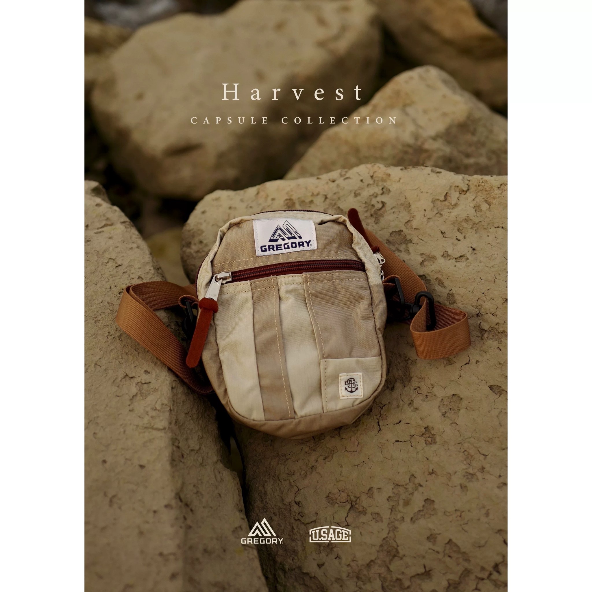 U.Sage x GREGORY Patchwork Quick Pocket Crossbody Bag