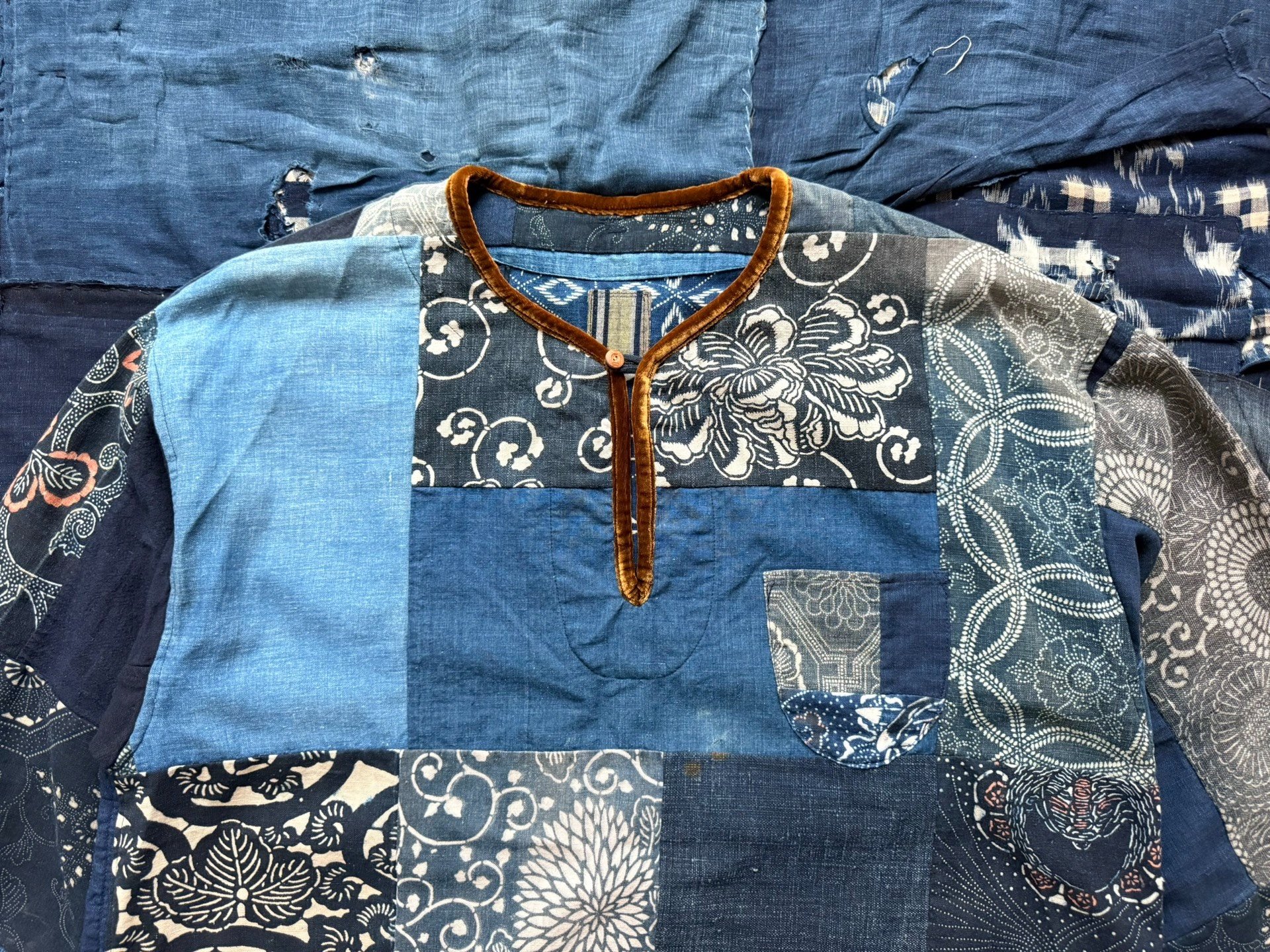 Visvim 20AW ICT Tunic Floral — detail