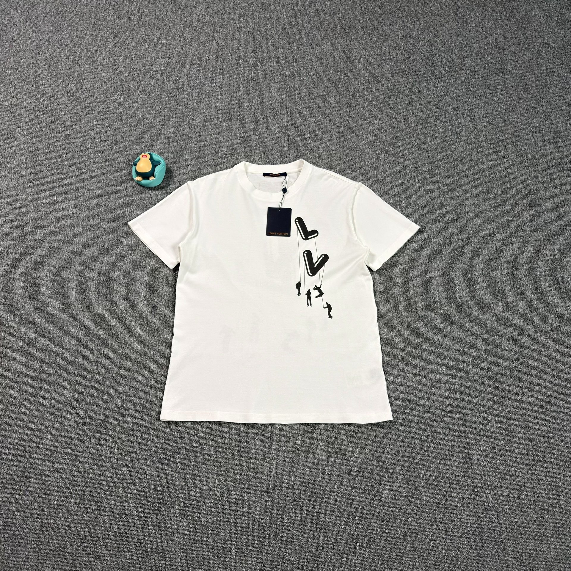 Louis Vuitton White Balloon Print T-shirt