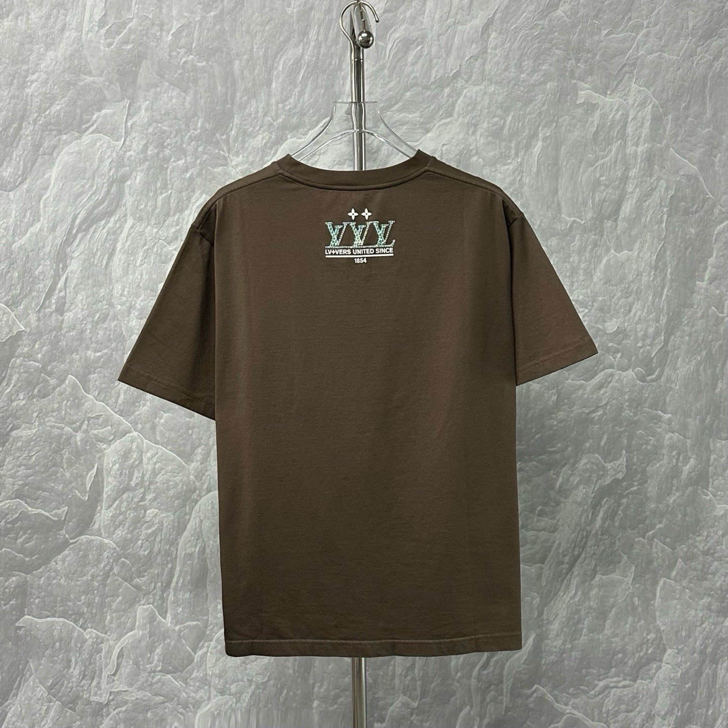 Louis Vuitton SS25 Crystal Pearl Print T-Shirt — back