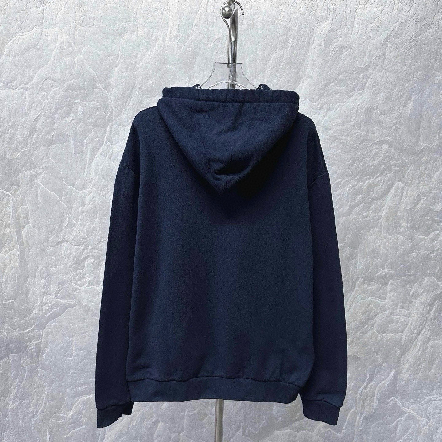 Louis Vuitton SS25 Crystal Logo Hoodie — back