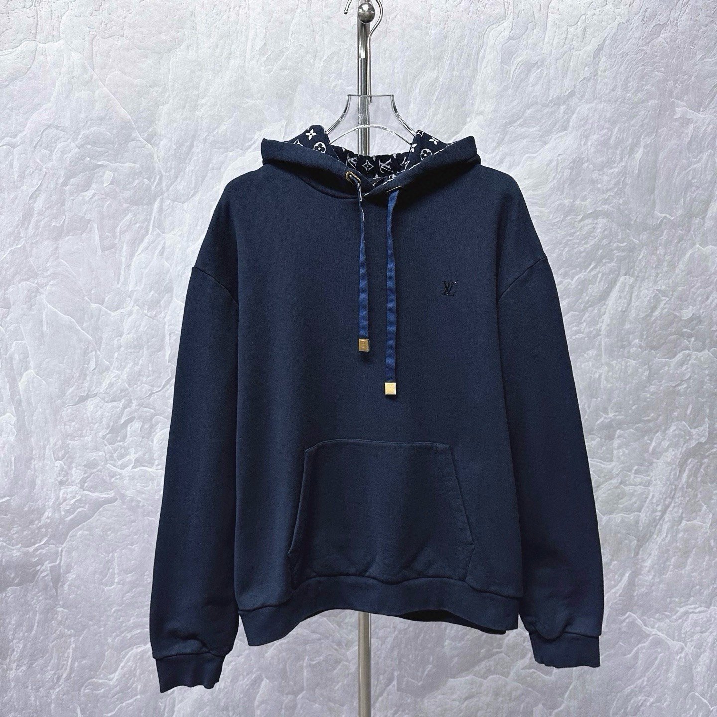 Louis Vuitton SS25 Crystal Logo Hoodie