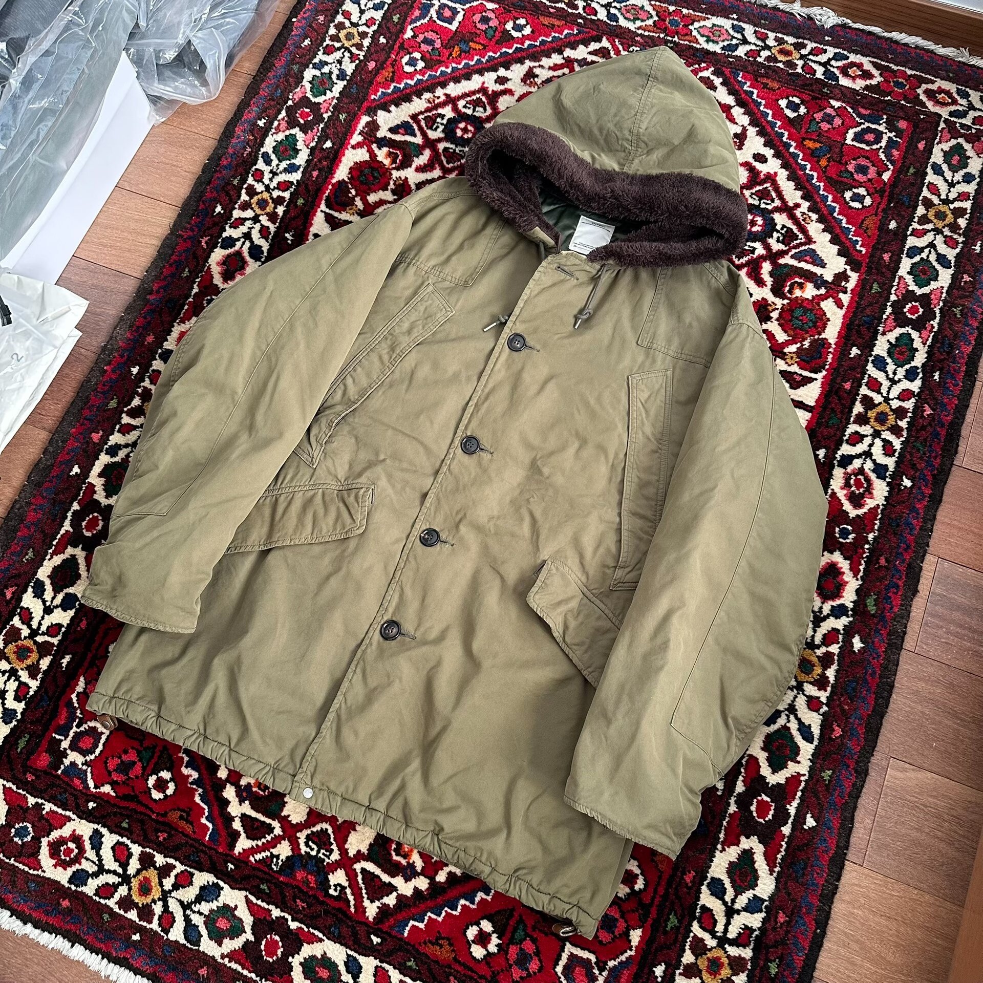 Visvim 19aw Wright Field Parka — front