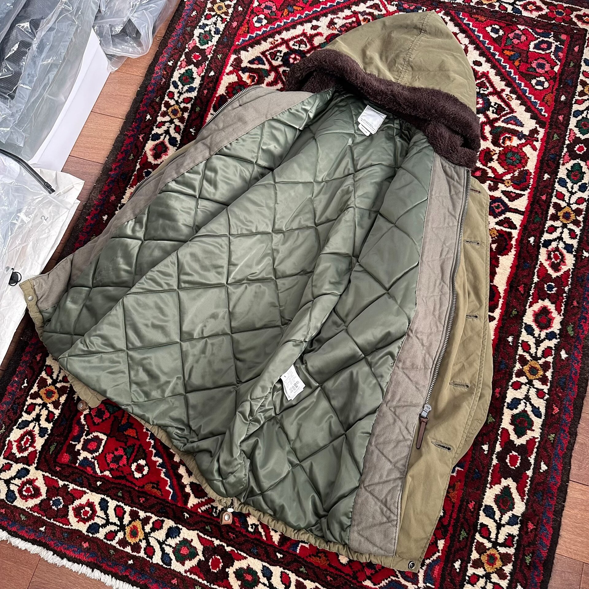 Visvim 19aw Wright Field Parka — back