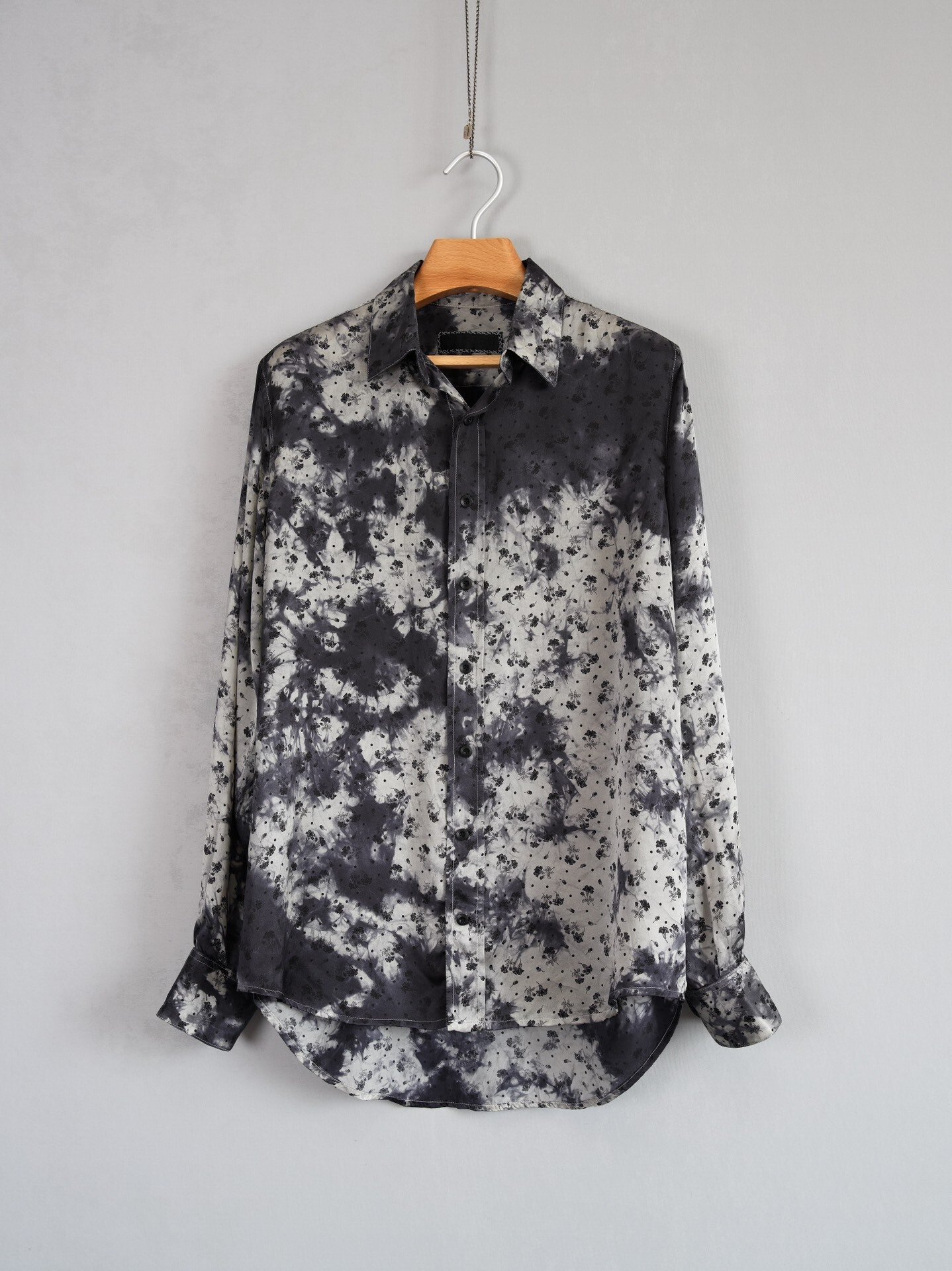 Geoffrey b.small Accident Dye Floral Shirt