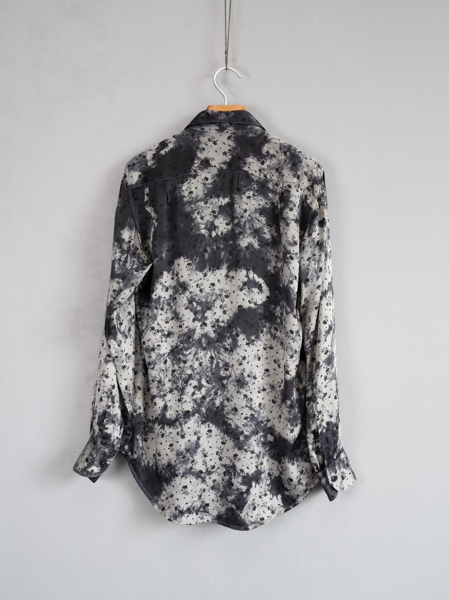 Geoffrey b.small Accident Dye Floral Shirt — front
