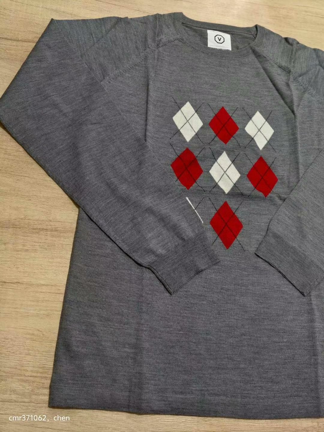 visvim diamante crew neck sweater — front