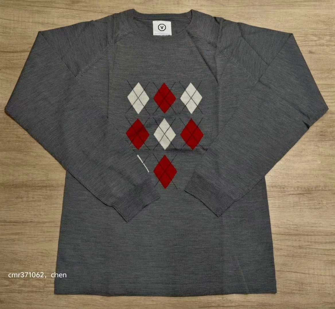 visvim diamante crew neck sweater