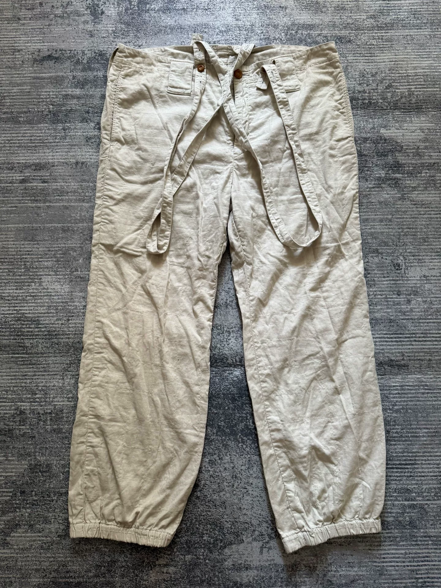 VISVIM 20SS MANNOCK PANTS STITCHES