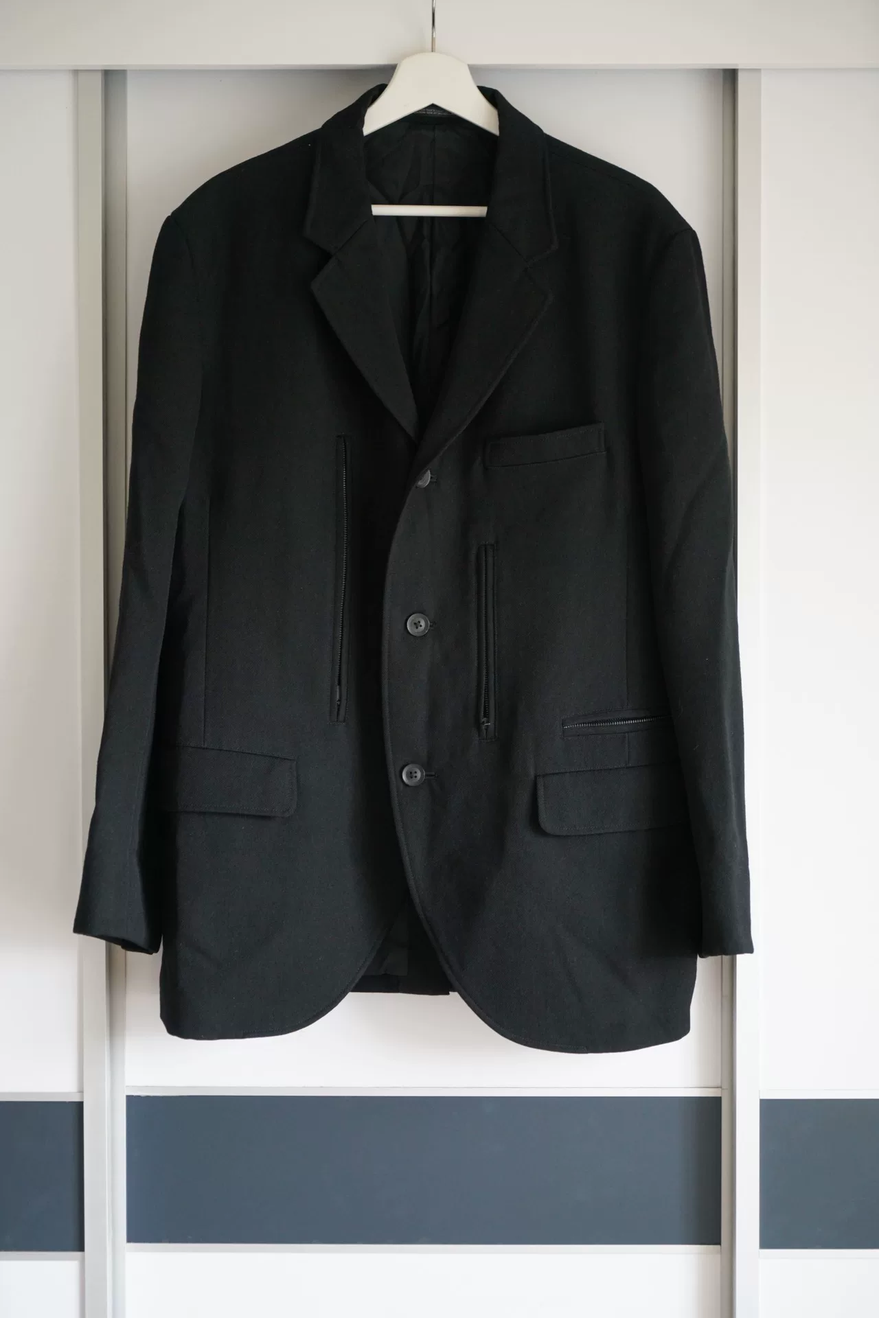 Yohji Yamamoto 19AW Zip Pocket Blazer