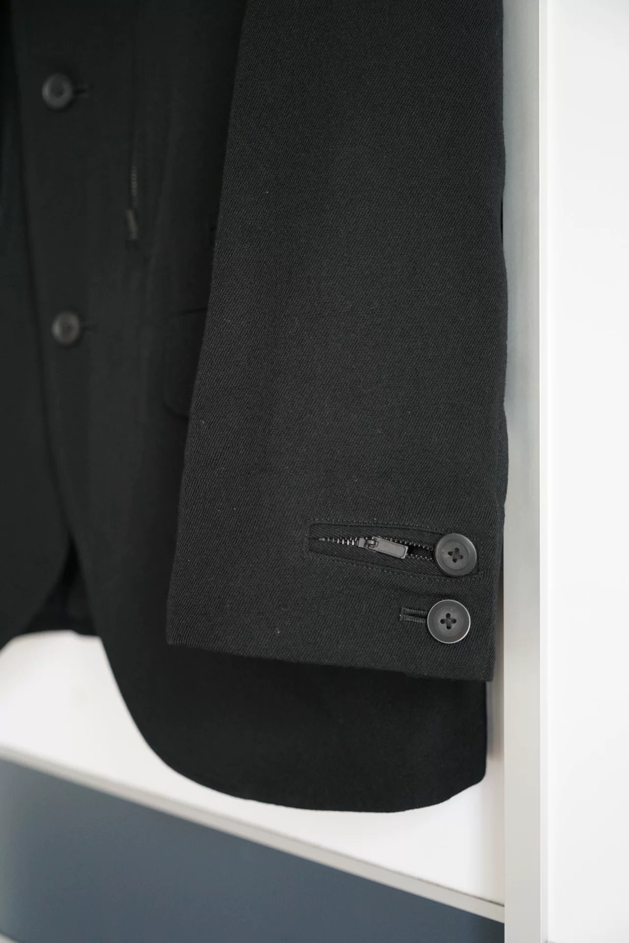 Yohji Yamamoto 19AW Zip Pocket Blazer — back