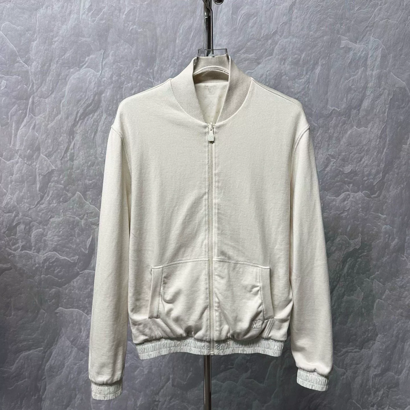 Louis Vuitton FW25 Reversible Embroidered Jacket — detail