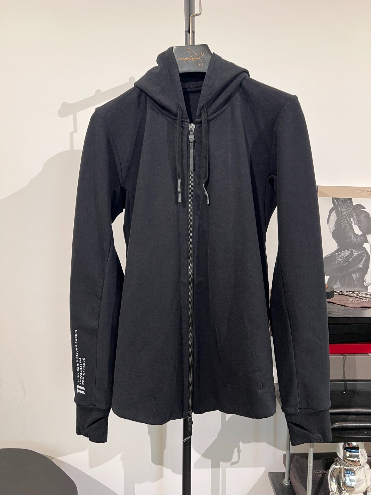 Boris Bidjan Saberi 11 Print Hooded Jacket — front