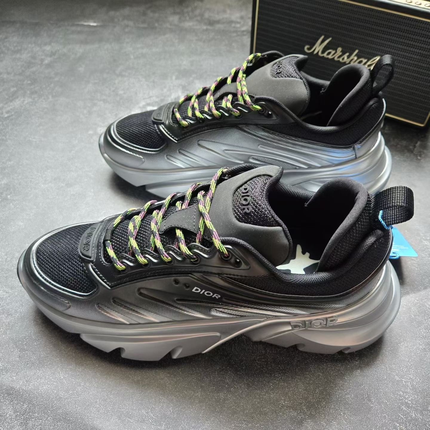 Dior B44 Lewis Hamilton Black Silver