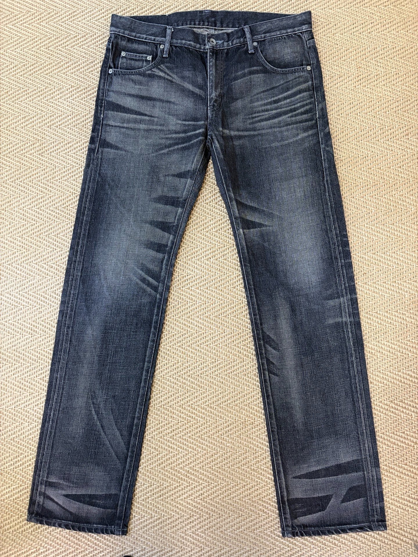 Neighborhood 07EX Narrow Distressed Jeans