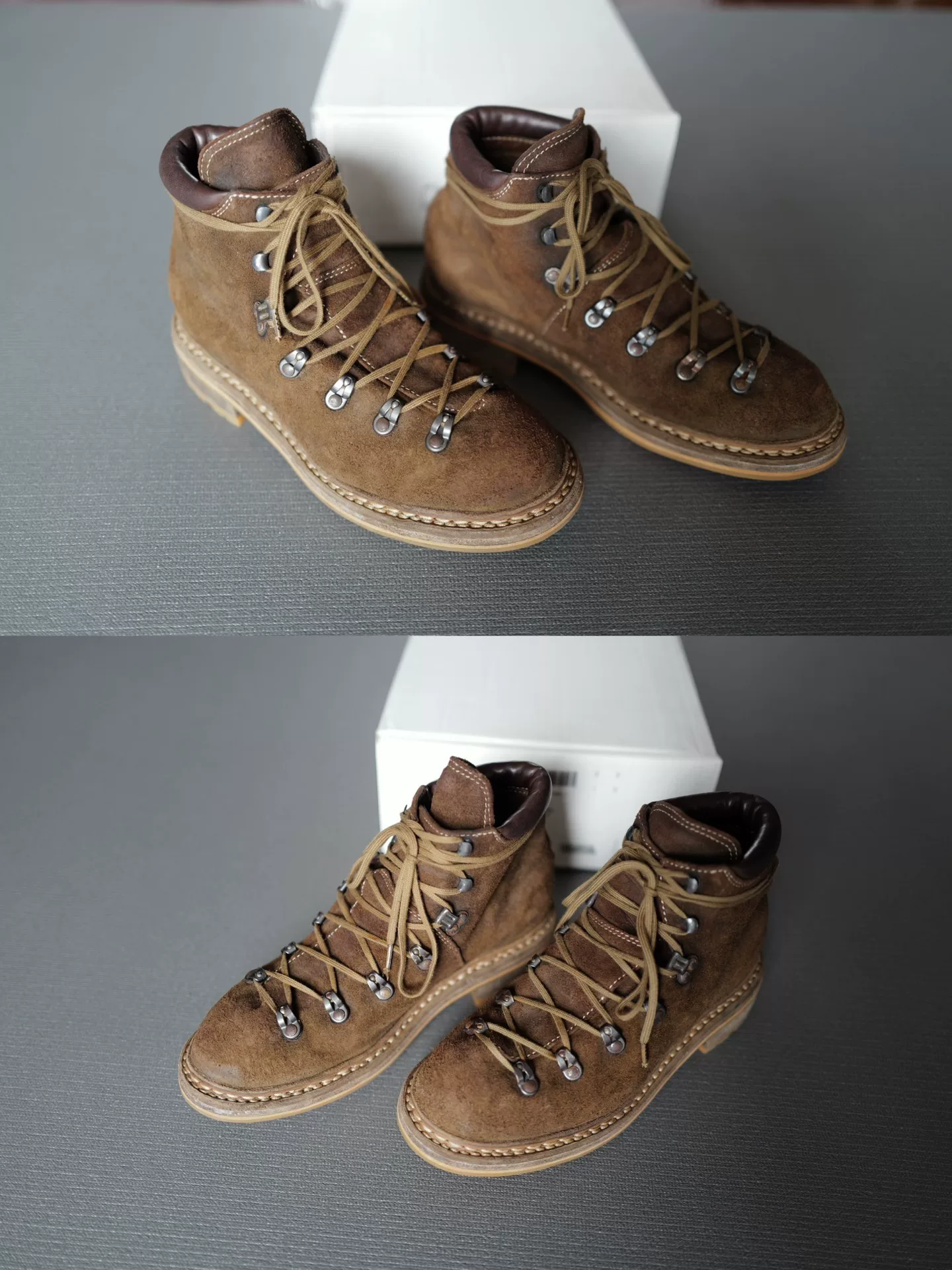 NONNATIVE x UNDERCOVER x GUIDI Leather Boots — detail