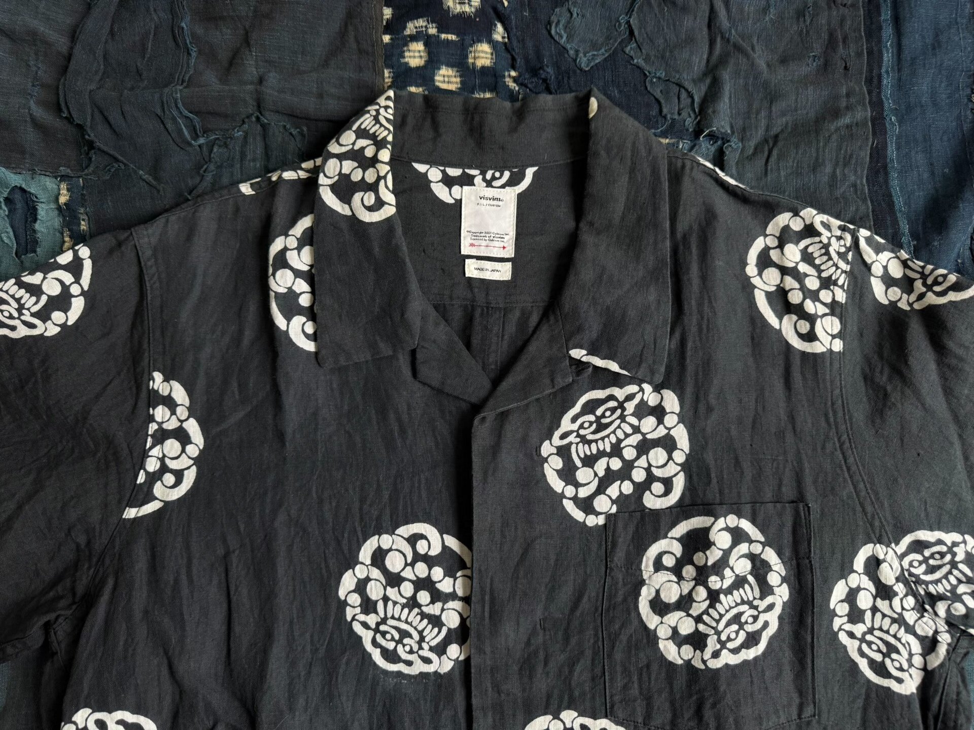 VISVIM 21SS Free Edge S/S Shirt — back