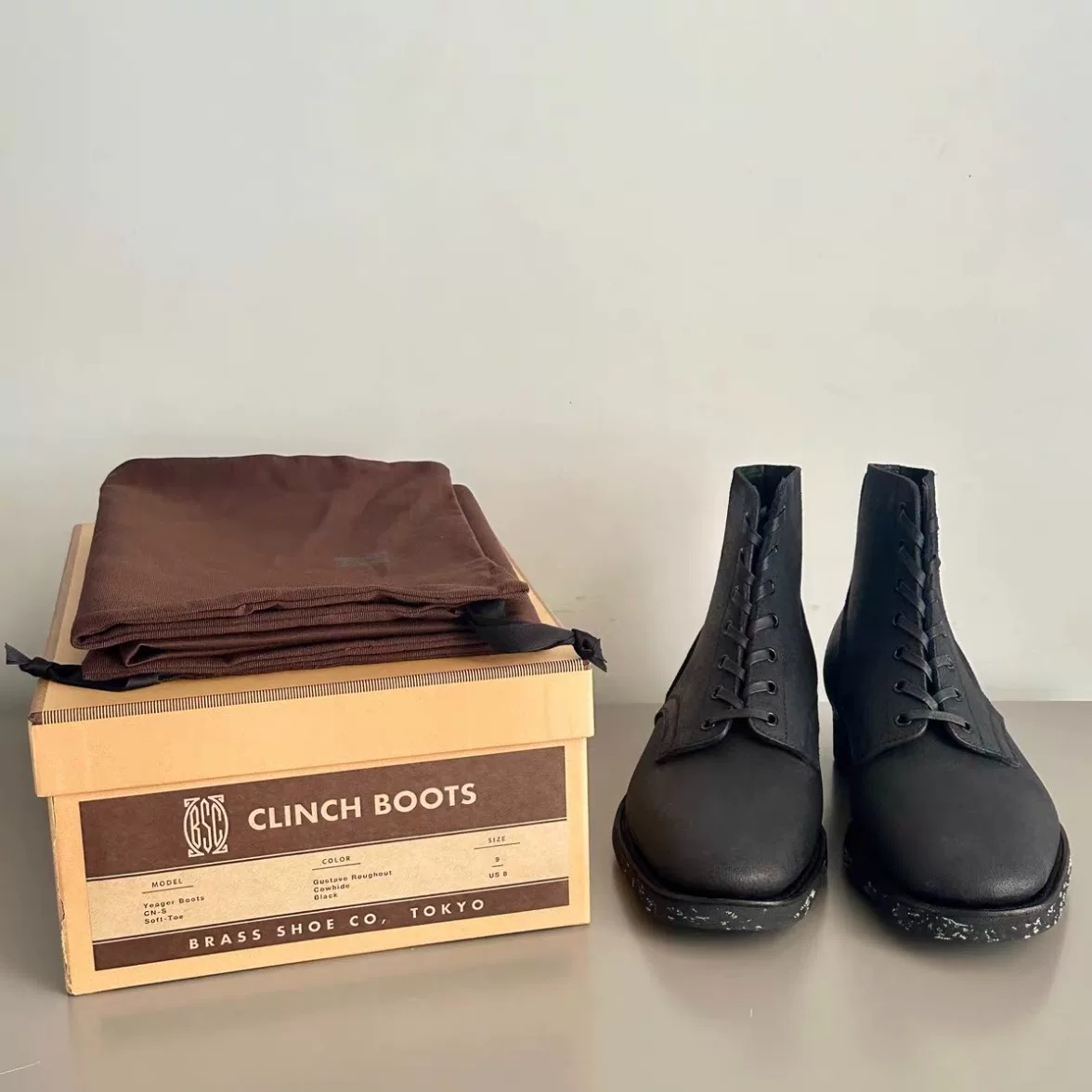 Clinch Yeager Gustave Roughout Soft-Toe