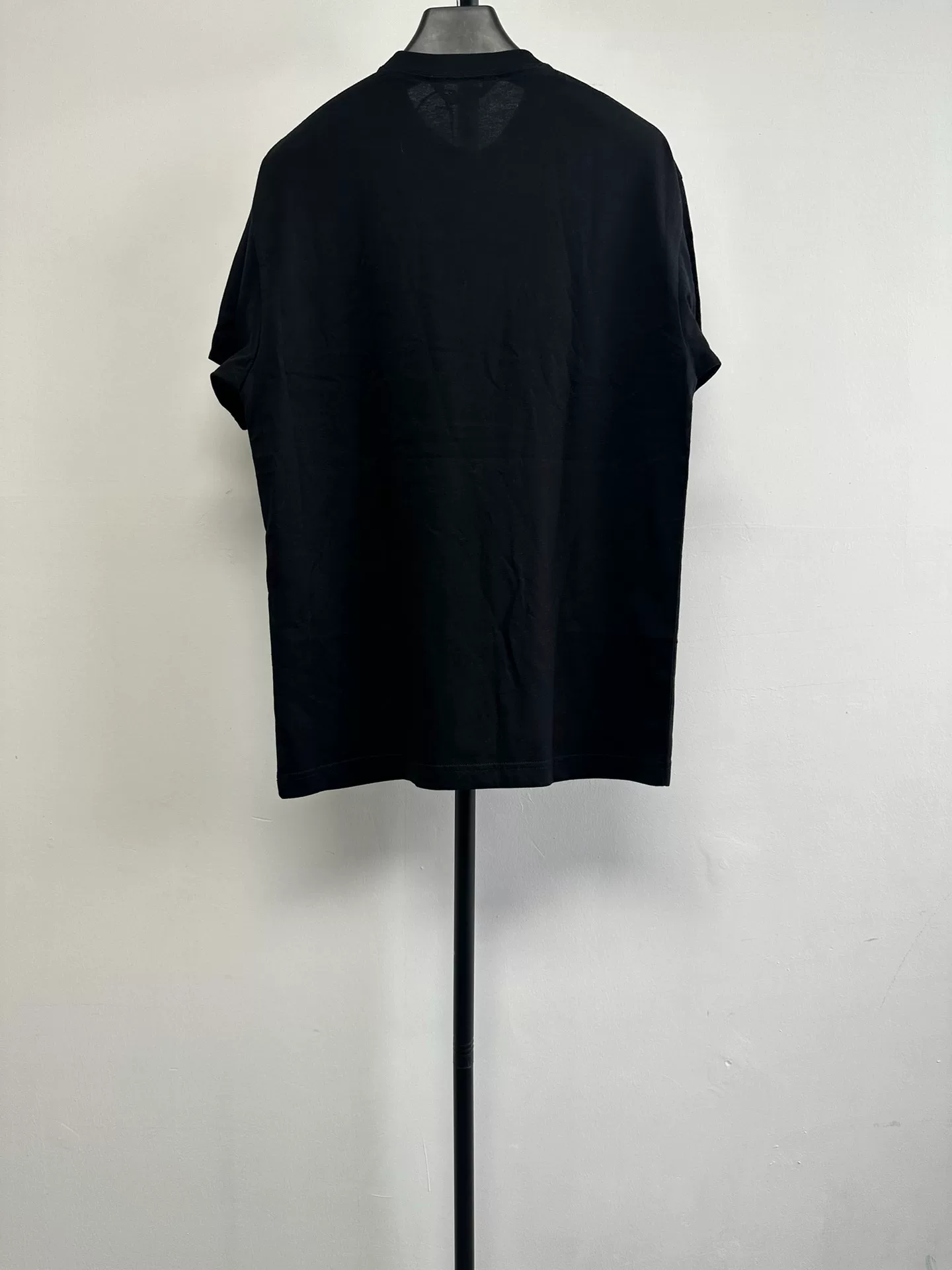 Balenciaga Crewneck Short-Sleeve Print T-Shirt — front