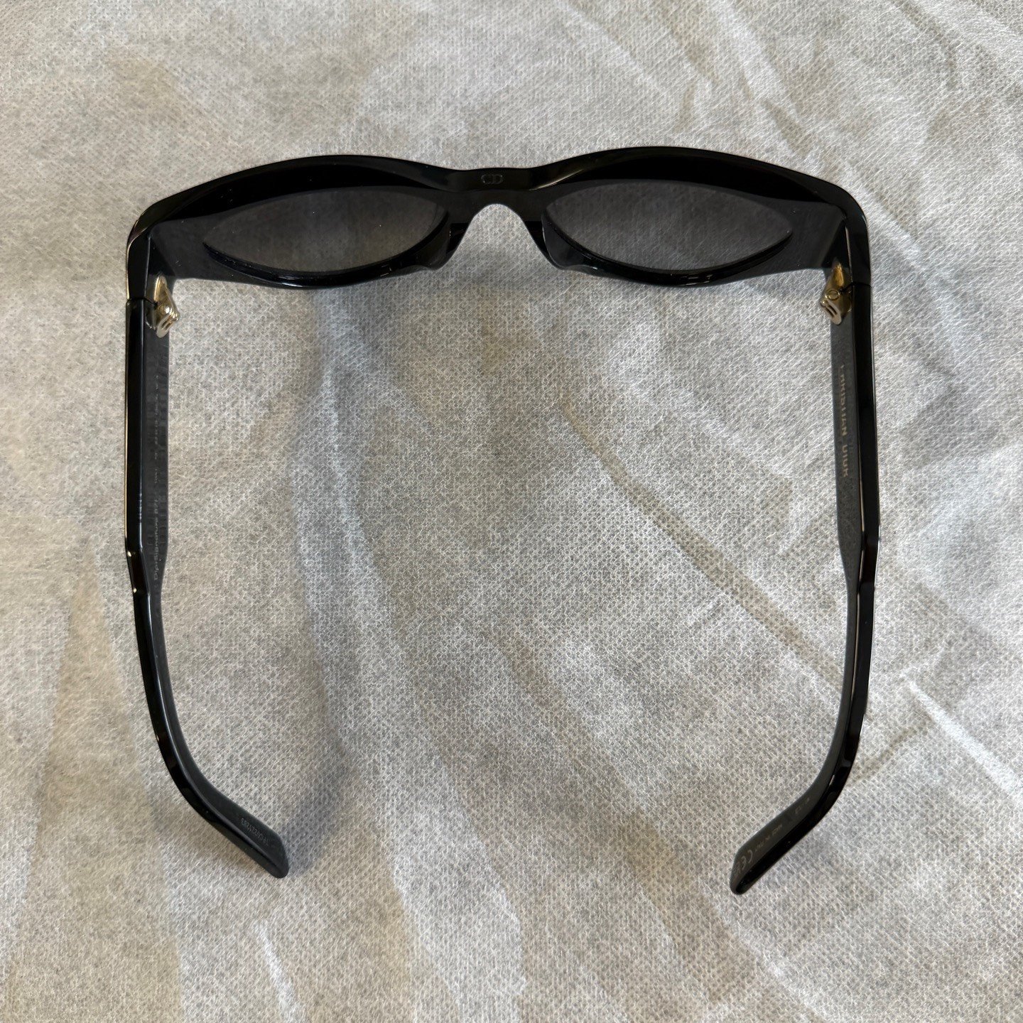 Dior Logo Acetate Irregular Women's Sunglasses — detail