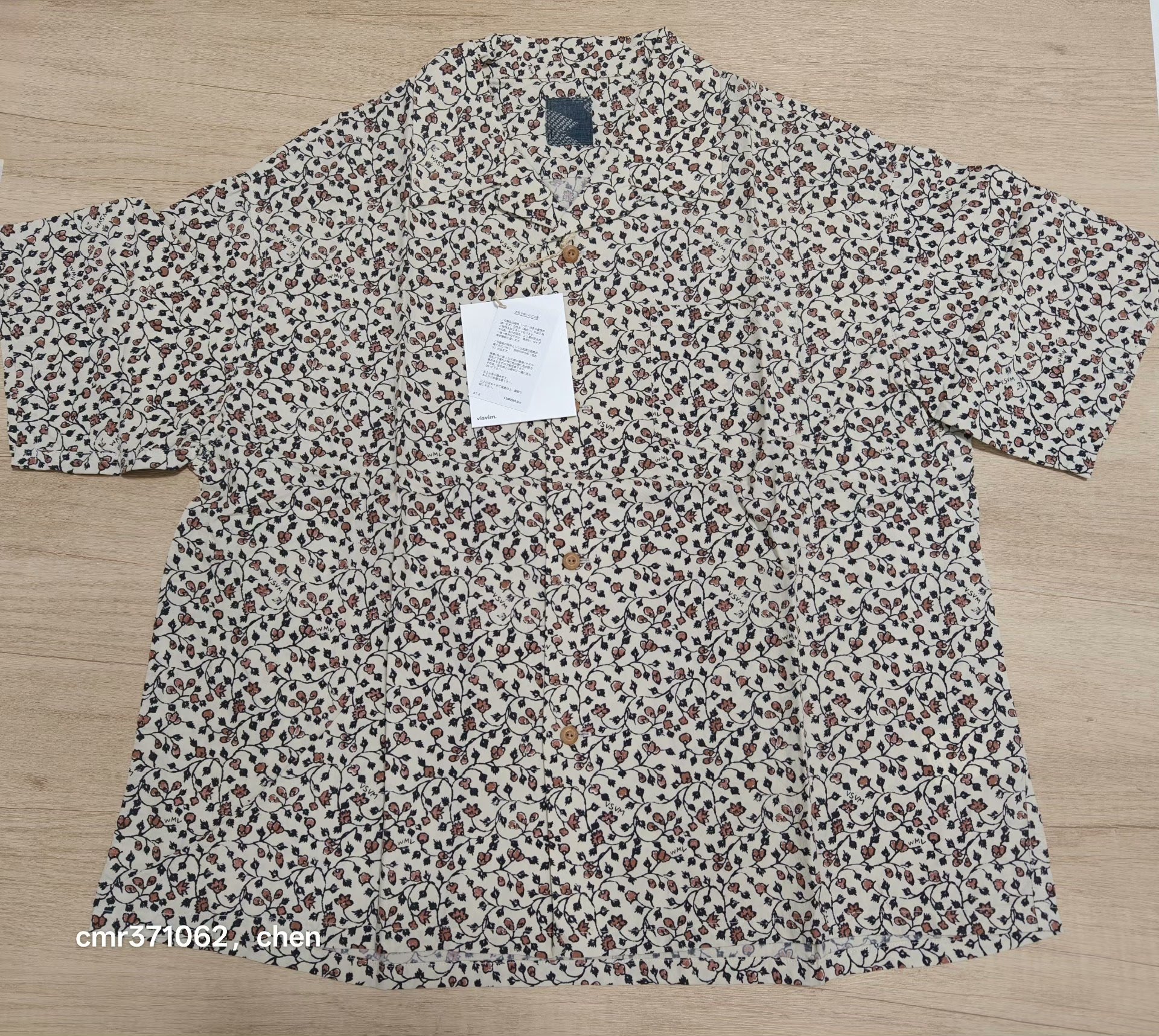 VISVIM 22 ICT WALLIS S/S SHIRT