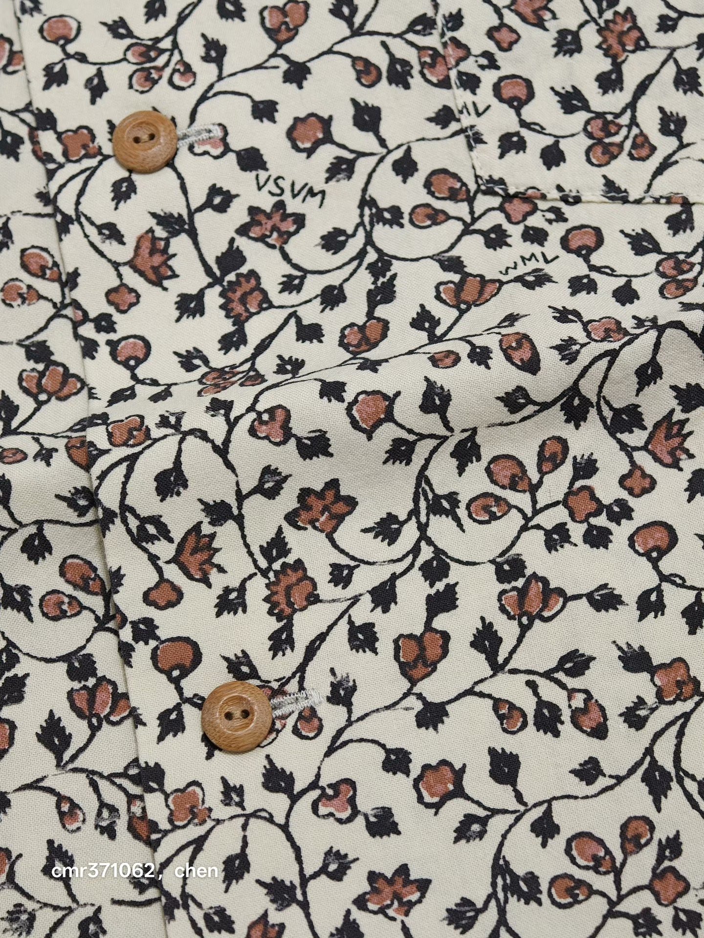 VISVIM 22 ICT WALLIS S/S SHIRT — label