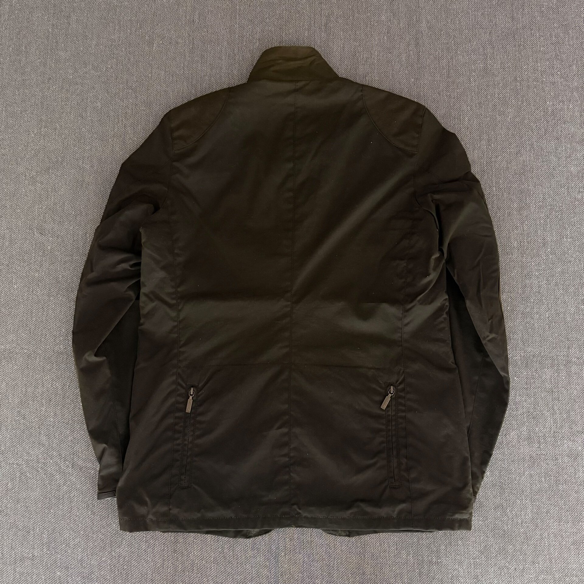Barbour 007 Beacon Sports Waxed Jacket — front