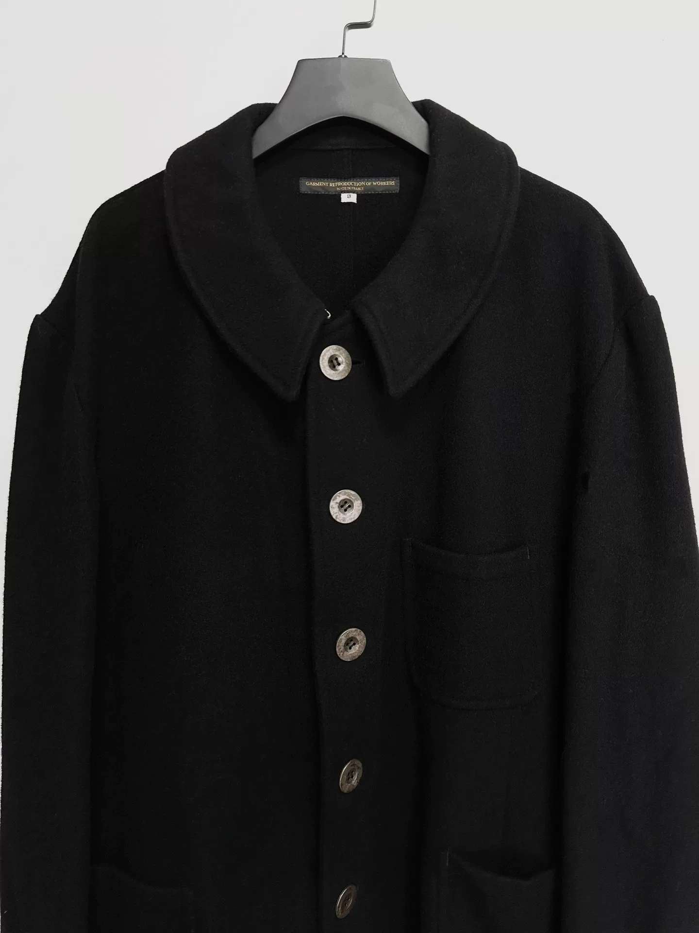 Garment Reproduction Silver Button Jacket — back