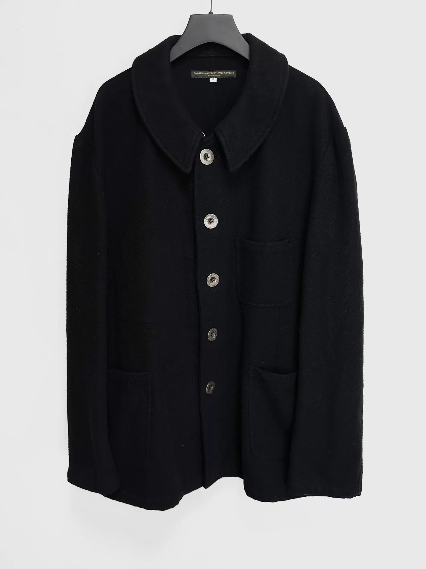 Garment Reproduction Silver Button Jacket