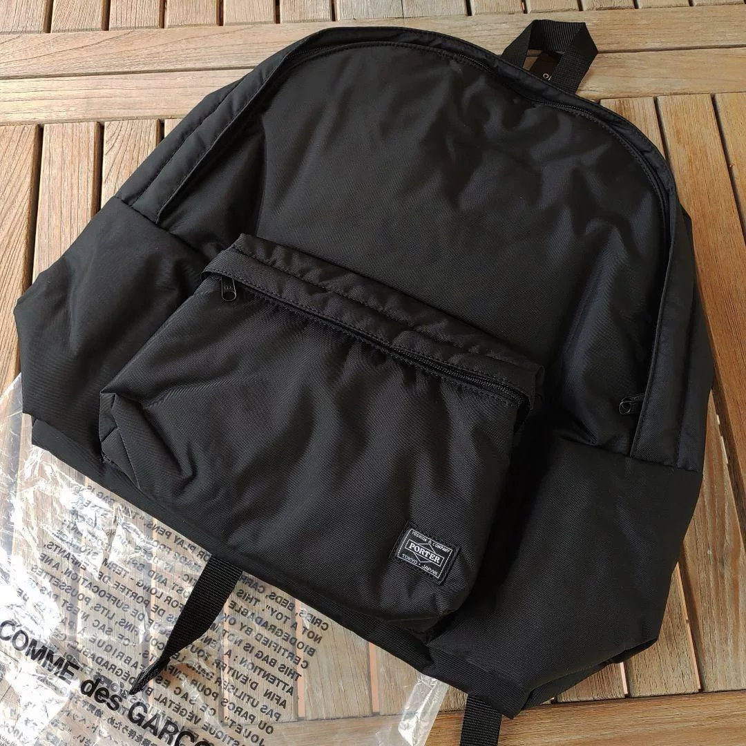 Porter x Comme des Garçons Black Backpack