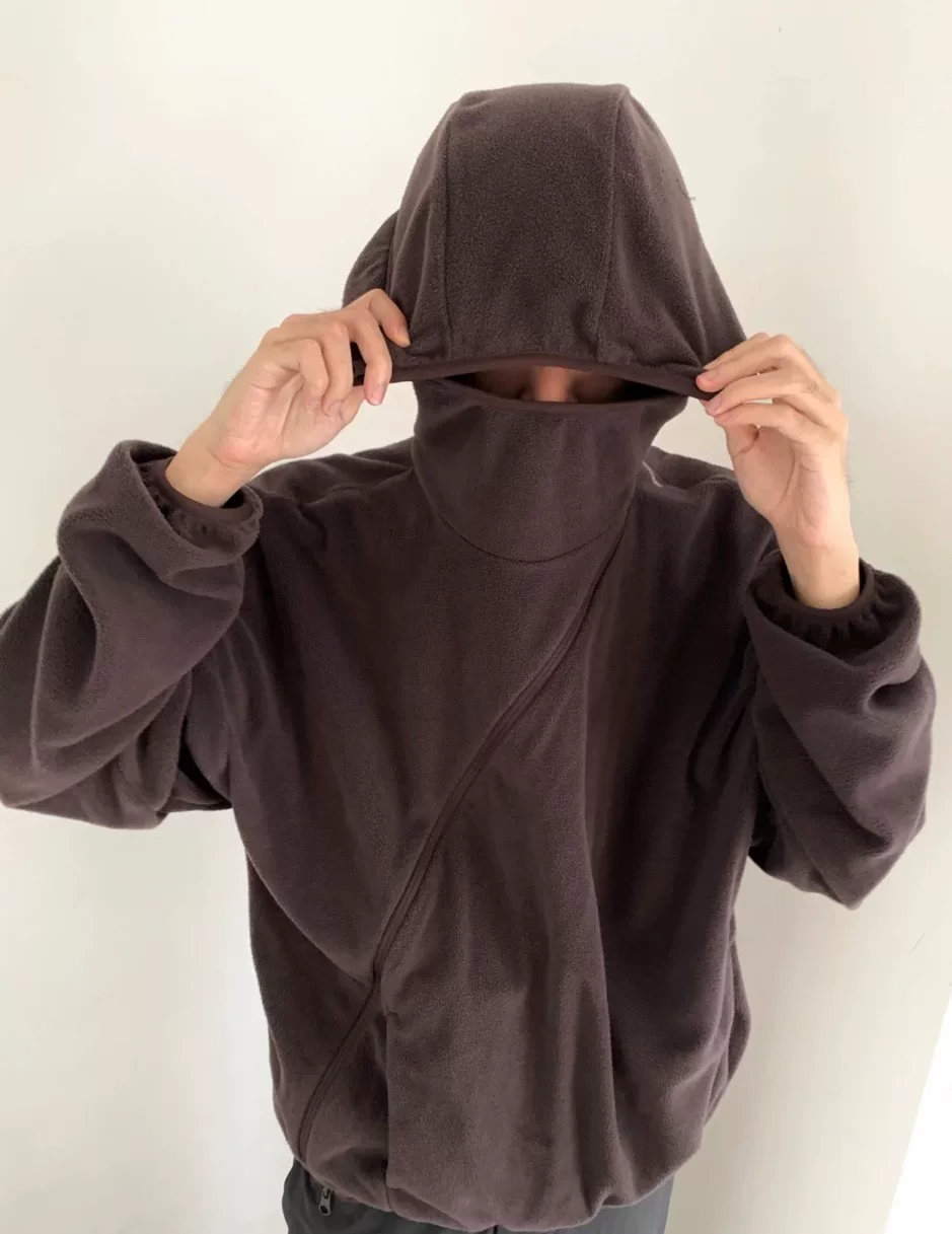 Post Archive Faction PAF Fleece Hoodie — label