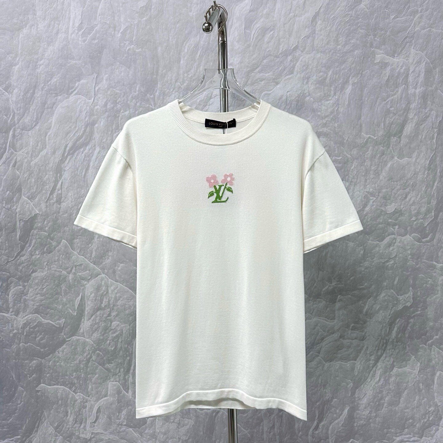 Louis Vuitton FW24 Tyler Flower Logo Knit Tee
